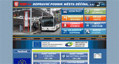 Desktop Screenshot of dpmd.cz